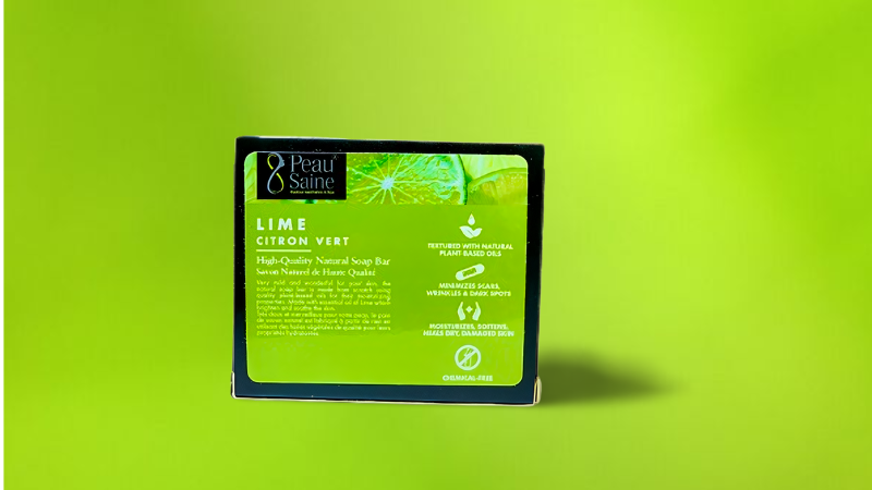 Peausaine Lime Bar Soap